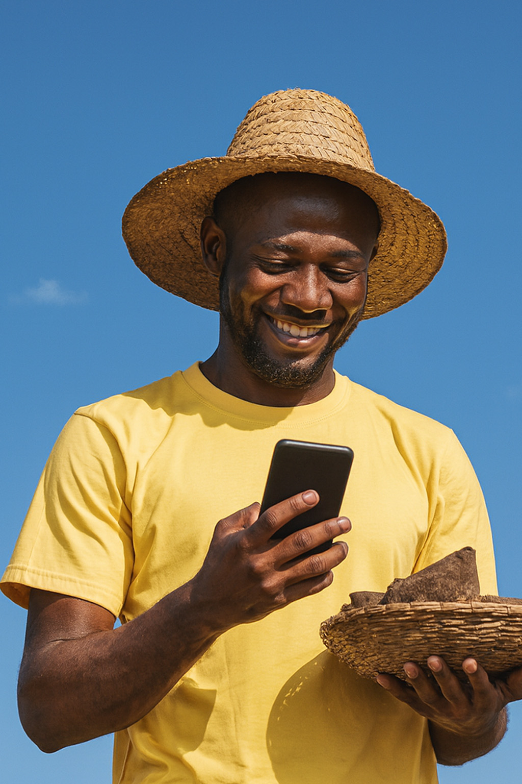 Man holding phone